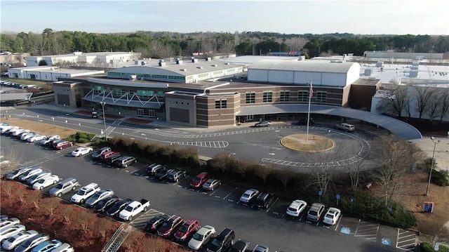 drone / aerial view