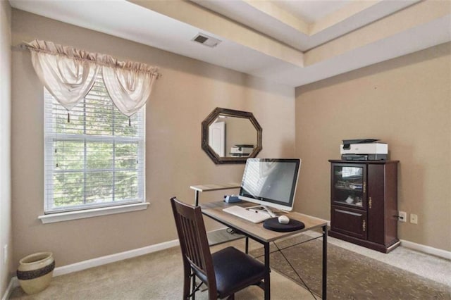 1127 Oak Hollow Ct, Hampton, GA 30228 - office with carpet floors and baseboards