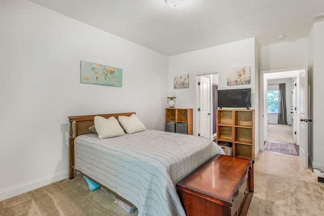 594 Maner Rd, Rockmart, GA 30153 - carpeted bedroom with baseboards