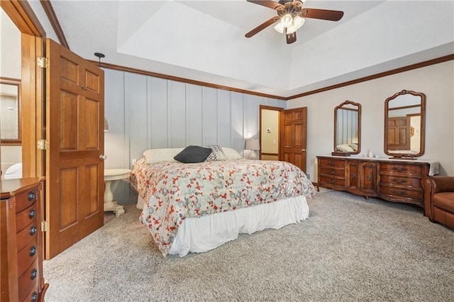 2011 Sturbridge Ln, Buford, GA 30519 - carpeted bedroom with a ceiling fan