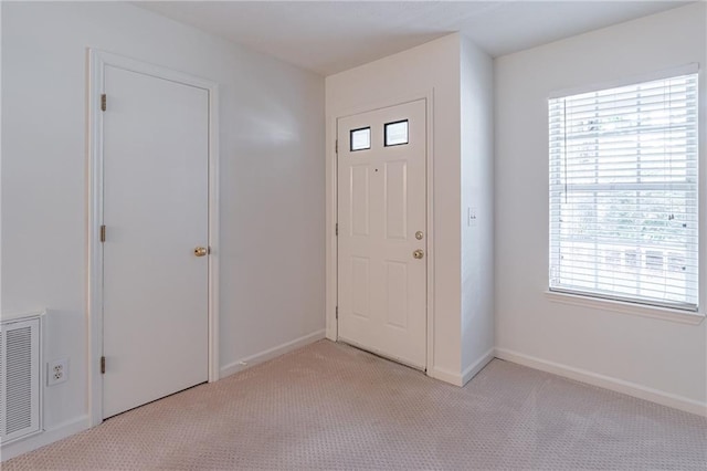 4307 Windward Ln, Norcross, GA 30093 - entrance foyer with light carpet and healthy amount of natural light