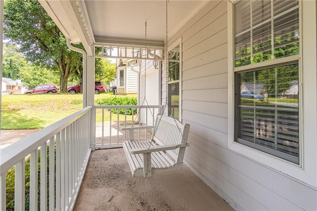 4307 Windward Ln, Norcross, GA 30093 - view of covered porch