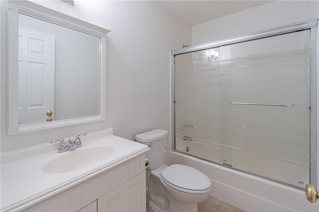 4307 Windward Ln, Norcross, GA 30093 - bathroom with enclosed tub / shower combo and vanity