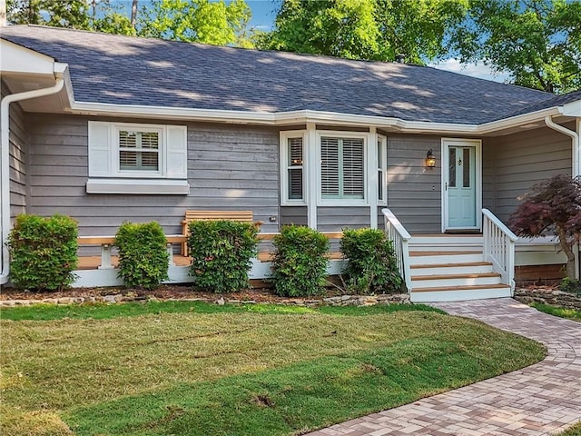 2655 Nesbit Trl, Alpharetta, GA 30022 - single story home with roof with shingles and a front lawn