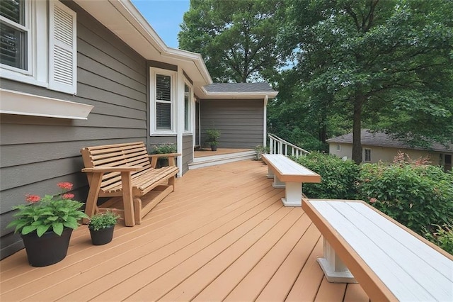 2655 Nesbit Trl, Alpharetta, GA 30022 - view of wooden deck