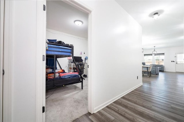 155 Knightsbridge Ln, Winder, GA 30680 - corridor featuring wood finished floors and baseboards