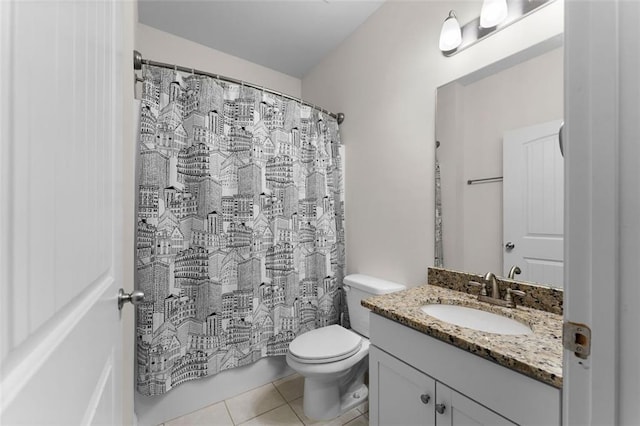 17 Twelve Oaks Dr SE, Cartersville, GA 30120 - full bath featuring vanity, toilet, and tile patterned floors