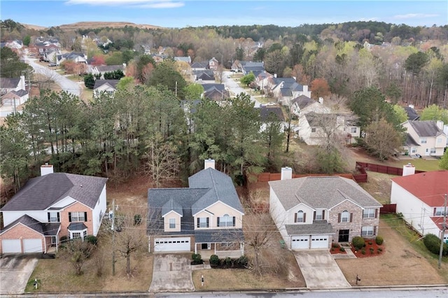 7185 Sweet Gum Ct, Lithonia, GA 30058 - birds eye view of property with a residential view