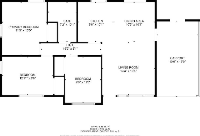 2104 Barbara Ln, Decatur, GA 30032 - plan