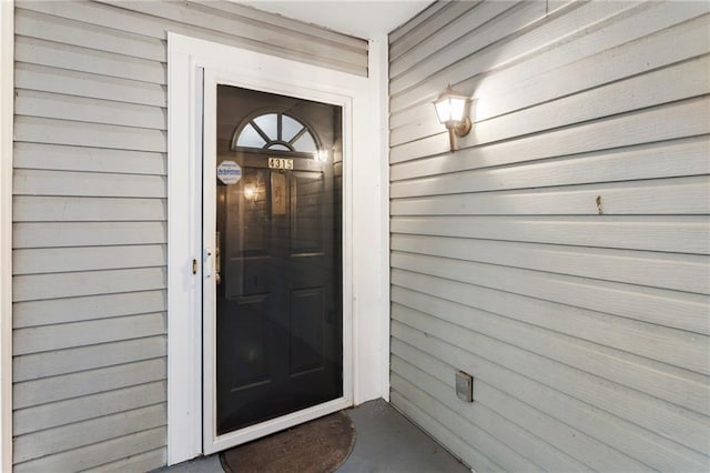 view of property entrance