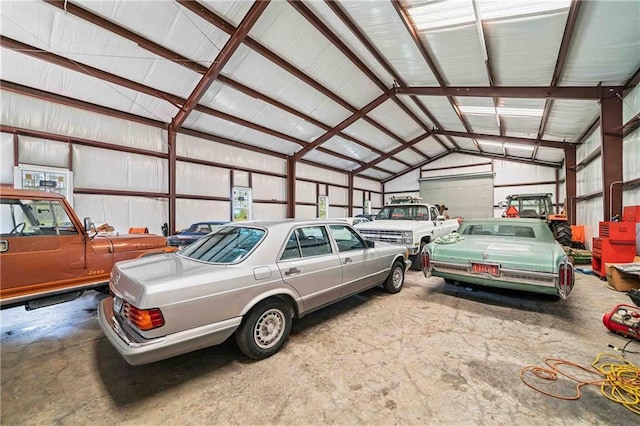 829 Christopher Rd, Sharpsburg, GA 30277 - garage with metal wall