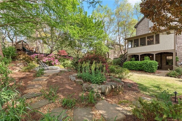3749 Watkins Pl NE, Brookhaven, GA 30319 - view of yard