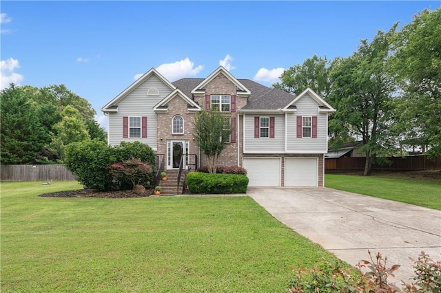 166 Woodford Way SE, Calhoun, GA 30701 - view of front of property featuring brick siding, driveway, and an attached garage