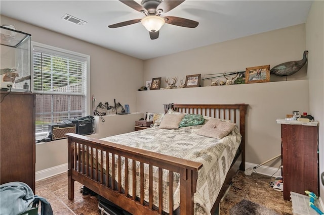 166 Woodford Way SE, Calhoun, GA 30701 - bedroom with baseboards and a ceiling fan