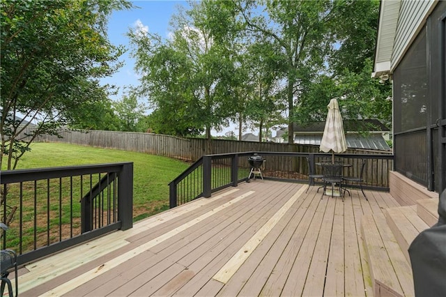 166 Woodford Way SE, Calhoun, GA 30701 - view of deck