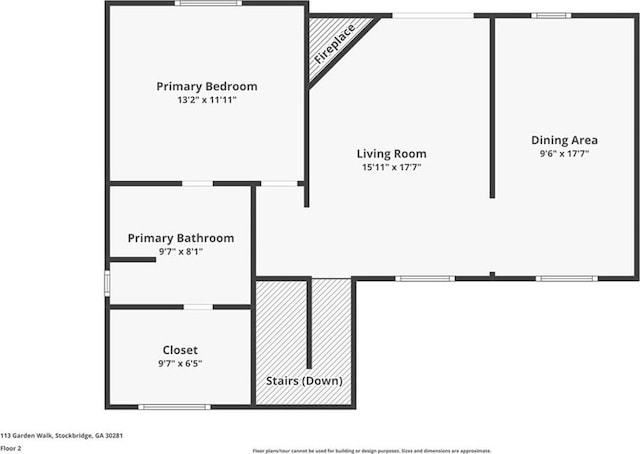113 Garden Walk, Stockbridge, GA 30281 - view of home floor plan