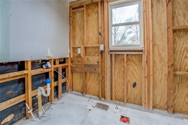 view of storage room