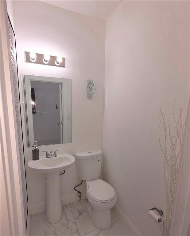 bathroom with toilet