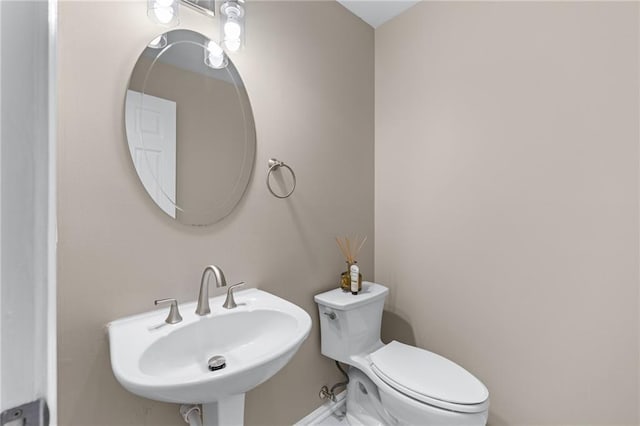 4648 Glenshire Pl, Atlanta, GA 30338 - half bath with a sink and toilet