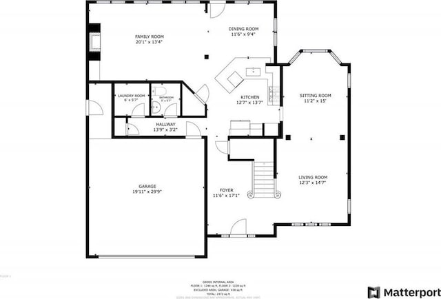 4648 Glenshire Pl, Atlanta, GA 30338 - home floor plan