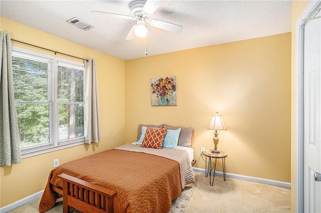 2130 Hampton Trl SE, Conyers, GA 30013 - bedroom featuring carpet, multiple windows, and a ceiling fan