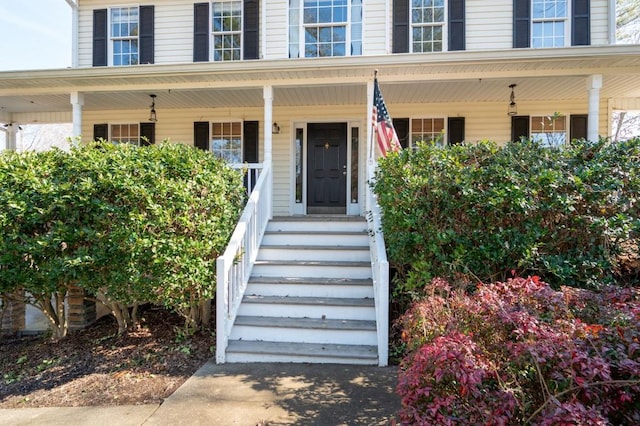 view of property entrance