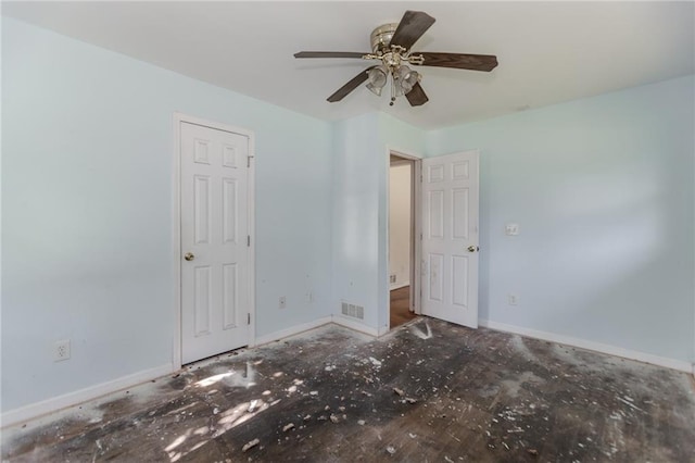 1167 Sanders Dr, Morrow, GA 30260 - empty room with baseboards and a ceiling fan