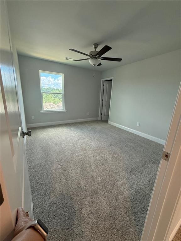 4266 Mulberry Pass Ct, Hoschton, GA 30548 - unfurnished bedroom featuring carpet and a ceiling fan