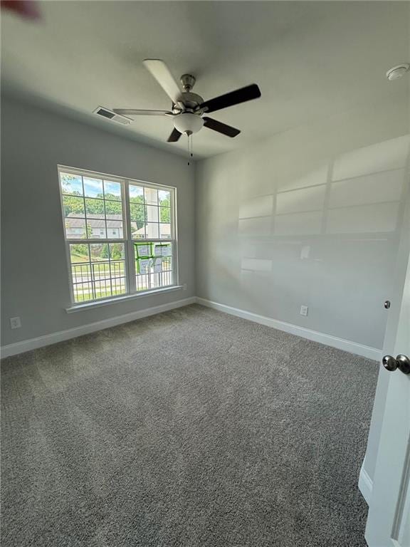 4266 Mulberry Pass Ct, Hoschton, GA 30548 - carpeted empty room with a ceiling fan and baseboards