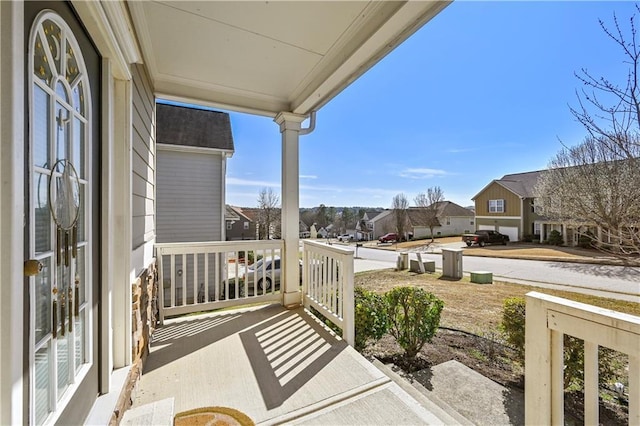 1566 Wilson Manor Cir, Lawrenceville, GA 30045 - balcony with a residential view and covered porch