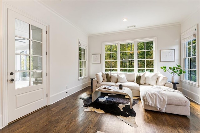 sunroom featuring a healthy amount of sunlight