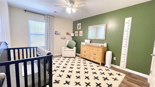 109 Red Fox Dr, Dallas, GA 30157 - bedroom featuring light wood-style floors and ceiling fan