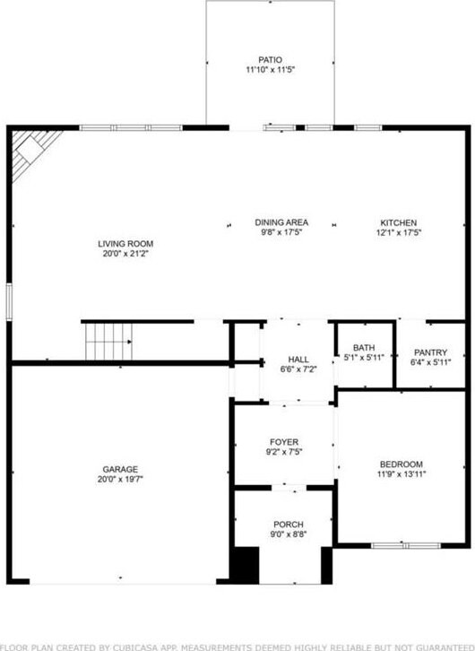 109 Red Fox Dr, Dallas, GA 30157 - view of floor plan / room layout