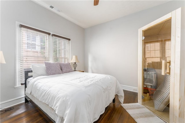 1232 Lucile Ave SW, Atlanta, GA 30310 - bedroom with wood finished floors and ceiling fan