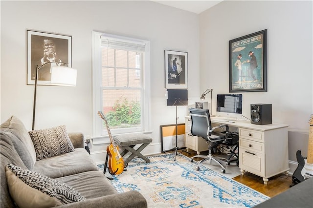 1232 Lucile Ave SW, Atlanta, GA 30310 - office space with baseboards and wood finished floors