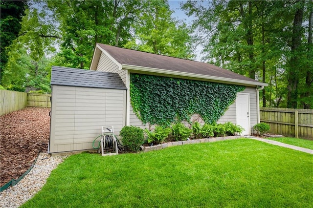 1232 Lucile Ave SW, Atlanta, GA 30310 - view of shed with a fenced backyard