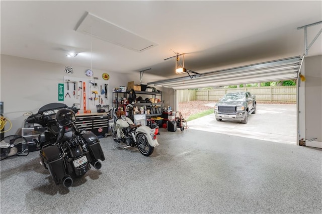 1232 Lucile Ave SW, Atlanta, GA 30310 - garage with a garage door opener