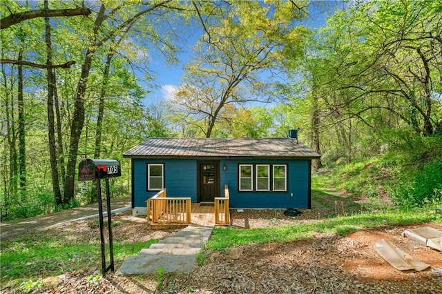 view of bungalow-style house