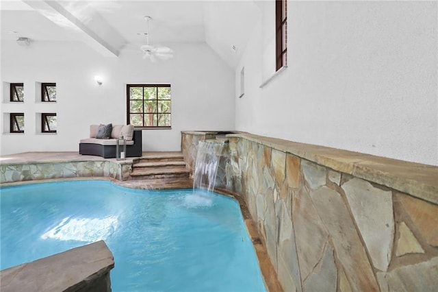 4043 Piedmont Lake Rd, Pine Mountain, GA 31822 - indoor pool featuring a hot tub