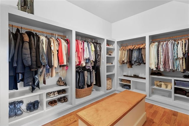 4043 Piedmont Lake Rd, Pine Mountain, GA 31822 - walk in closet featuring wood finished floors