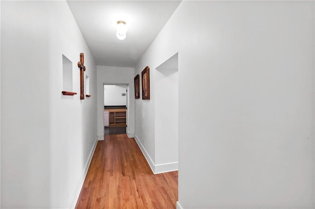 4043 Piedmont Lake Rd, Pine Mountain, GA 31822 - corridor with light wood finished floors and baseboards