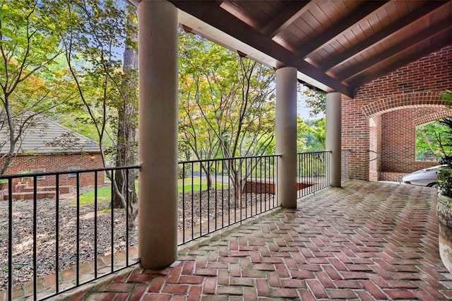 4043 Piedmont Lake Rd, Pine Mountain, GA 31822 - view of patio / terrace with a balcony