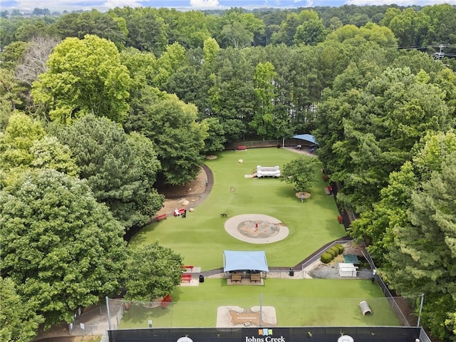 3260 Kingshouse Commons, Johns Creek, GA 30022 - aerial view of a heavily wooded area