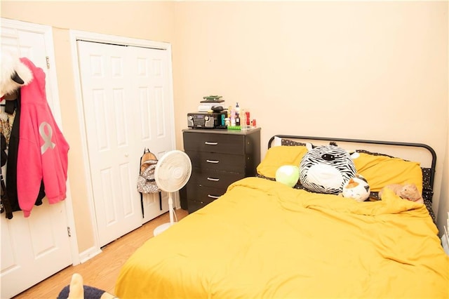1473 Wildwood Way, Hampton, GA 30228 - bedroom with light wood-style flooring