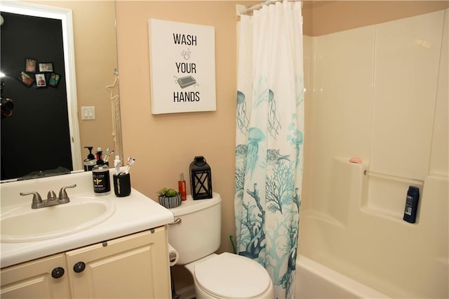 1473 Wildwood Way, Hampton, GA 30228 - full bathroom with vanity and shower / bath combo