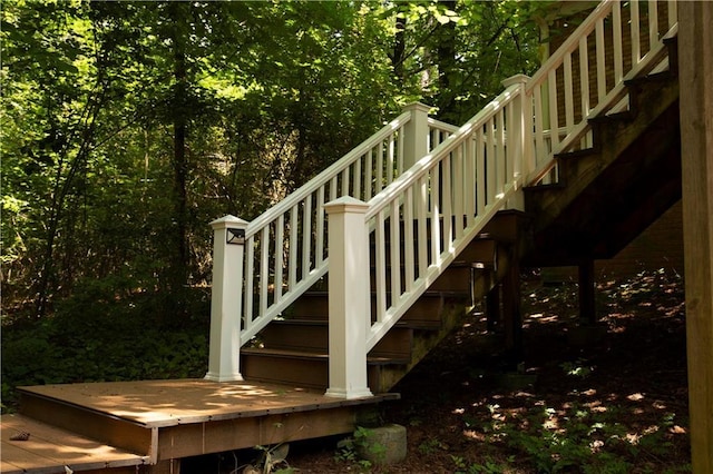 1473 Wildwood Way, Hampton, GA 30228 - deck with stairway