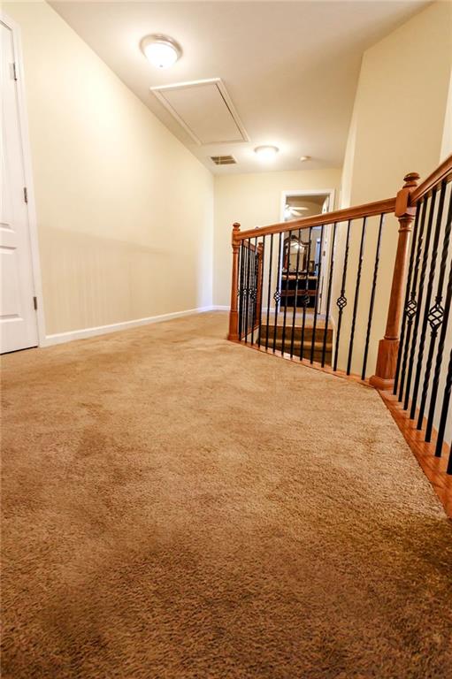 interior space with carpet floors