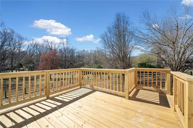 view of deck