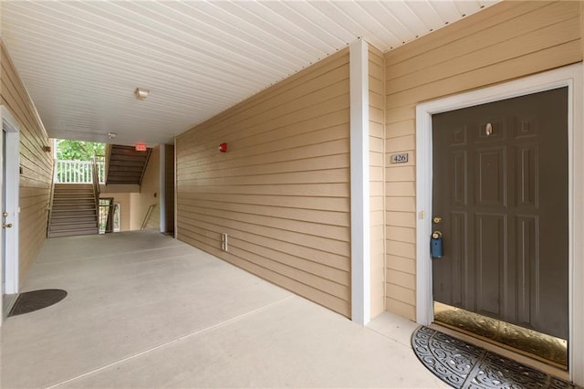 426 Pembrooke Cir Unit 426, Alpharetta, GA 30004 - property entrance featuring a carport