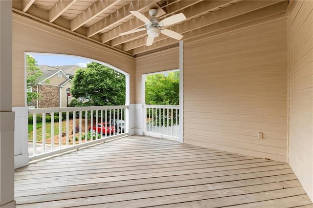 426 Pembrooke Cir Unit 426, Alpharetta, GA 30004 - deck with ceiling fan